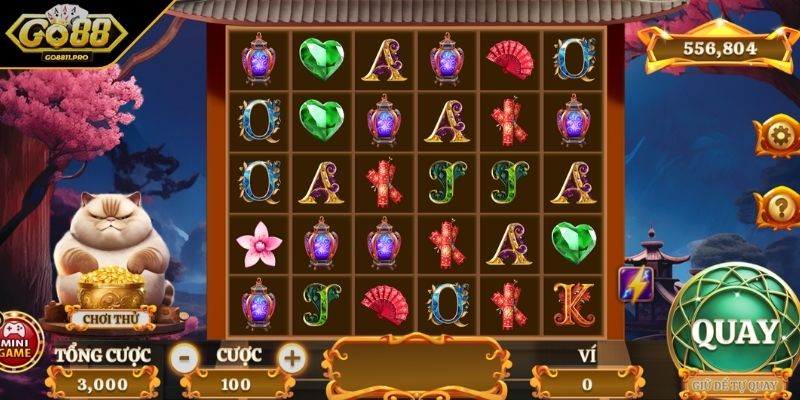 Nổ Hũ GO88 Trải Nghiệm Thế Giới Game Slots Đỉnh Cao Nhất 2 Tham gia chơi quay slot Mèo Tài Lộc hấp dẫn